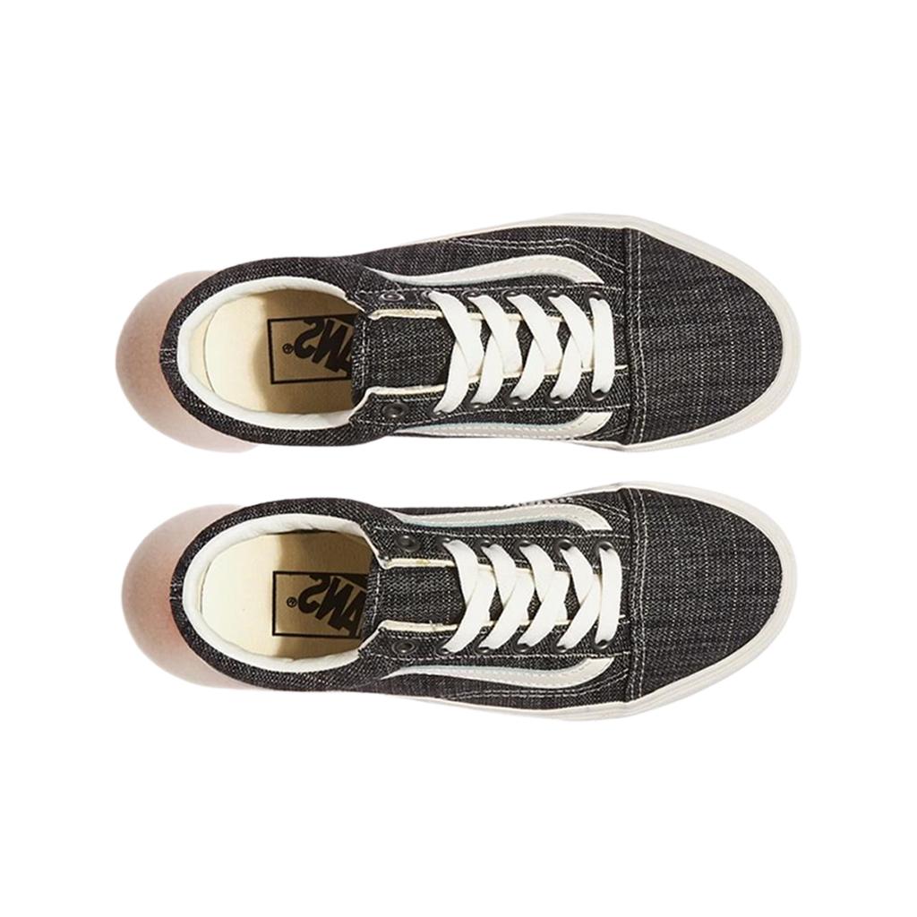 Vans Old Skool Threaded Denim - Black White Men Sneakers VN000CR5Y28
