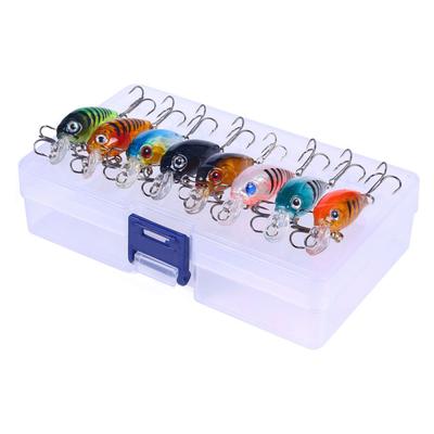 Floating Micro Rock Little Fat Man4.5cm4gHard Bait Lure for Bass and Striped Bass All-Purpose Fake Bait