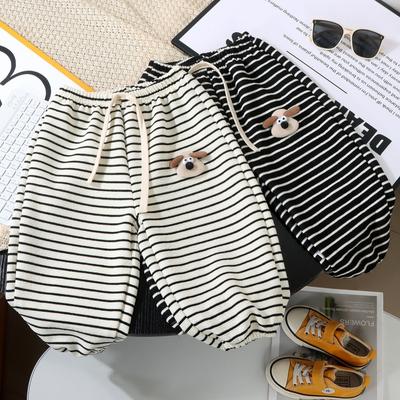 Baby Girls Boys Striped Sweatpants Spring Autumn Costume Infant Pants Children's Loose Sports Pants Soft Casual Trousers