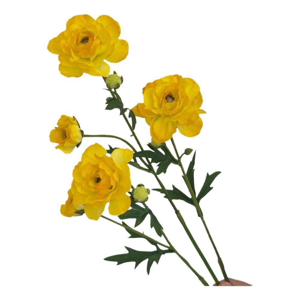 Peony Artificial Flower Stem Decorative Faux Flower Simulation Flowers  Home Decor