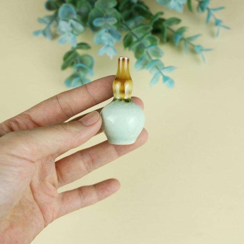 Miniature Ceramic Flower Vase Ornament