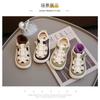 Boys Baotou Sandals Sneakers Summer Hollow Sandals 0-2 Toddler Shoes 1-6 Anti-kick and Anti-collision Korean Version of Beach Shoes