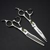 6.0 Inch Nimpson Skull Handle Personality, Hair Scissors, Barber Scissors, Flat Scissors, Tooth Scissors