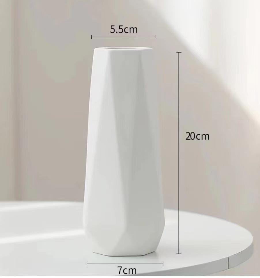 7-Head Persimmon Branch Ikebana Ornament: Artificial Ruyi Persimmon for Living Room or Dried Flower Display