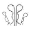 100Pcs Spring Fasteners Cotter Pins Hitch Pins Hair Pins Spring Clip Retainer Pins for Garage,Trucks, Engine Repair