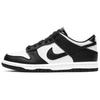 Nike Dunk Moonlight Graffiti Leather Abrasion Resistant Slip Resistant Low top Skateboard Shoes Unisex Black White HF5441-100(Team240-)