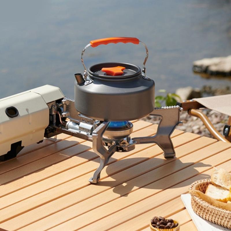 WindProofed Camp Gas Stove Outdoor Tourist Stove Strong Fire Heaters Tourism Cooker Emergencies Cooking Equipment