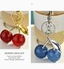 Cherry Keychain Pendant for Women's Bags – Exquisite Car Accessory