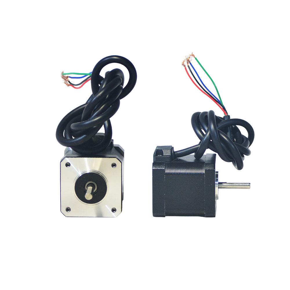 Schrittmotor 17HS8402: 2-Phasen, 4-Draht, 1,8° Präzision, 48mm für CNC, Gravur, Lasermaschinen
