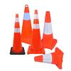 Reflective Red PVC Traffic Cone - Road Safety Warning Barrier
