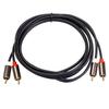 RCA Cable 2 RCA To 2 RCA Cable Male To Male Audio Cord for Home Theater DVD TV Amplifier CD Soundbox Speaker Tinned Copper Core
