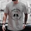 Men's T-shirts Bar Open Funny Graphic Tops Y2k Clothes Male Bachelor Party Drinking Team Matching Streetwear Short Sleeve Tees