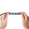 Adattatore Hub Qoltec USB-C 3.1 5 in 1 | 4x USB 3.0 | DC