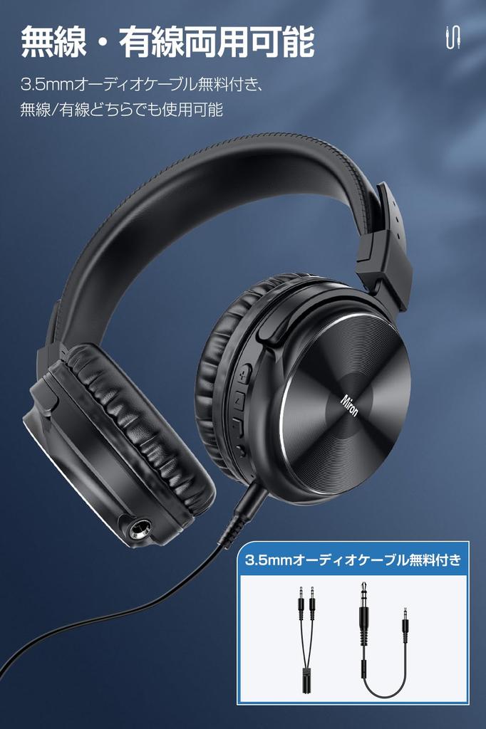 Wireless Headphones New High Sound Headphones Bluetooth Headphones Wired Wireless Noise Canceling Up To 48 Hours Playback Microphone Calling