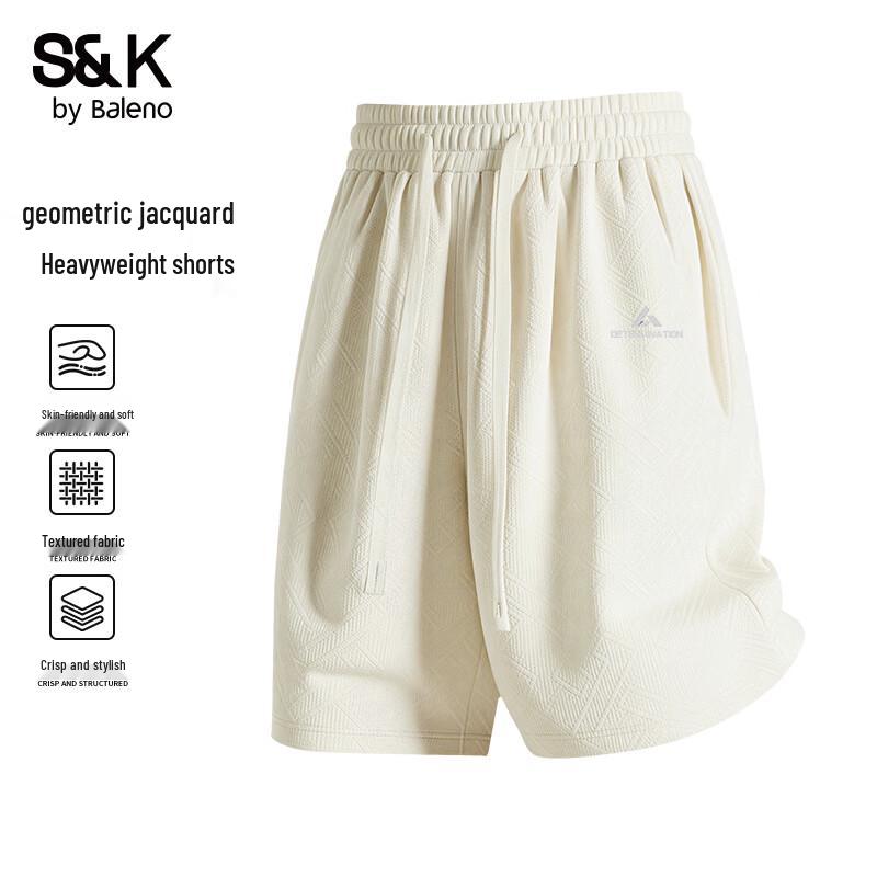 Baleno Men s Jacquard Casual Shorts 2XL