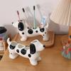 Cute Dog Shaped Toothbrush Holder Ceramic Electric Toothbrush Stand Washbasin Organizer  Washstand