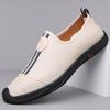Spring and Summer Business Leather Shoes Shoes Soft Sole Men's Business Casual Shoes Shoes Hundred Towers One Pedal Men