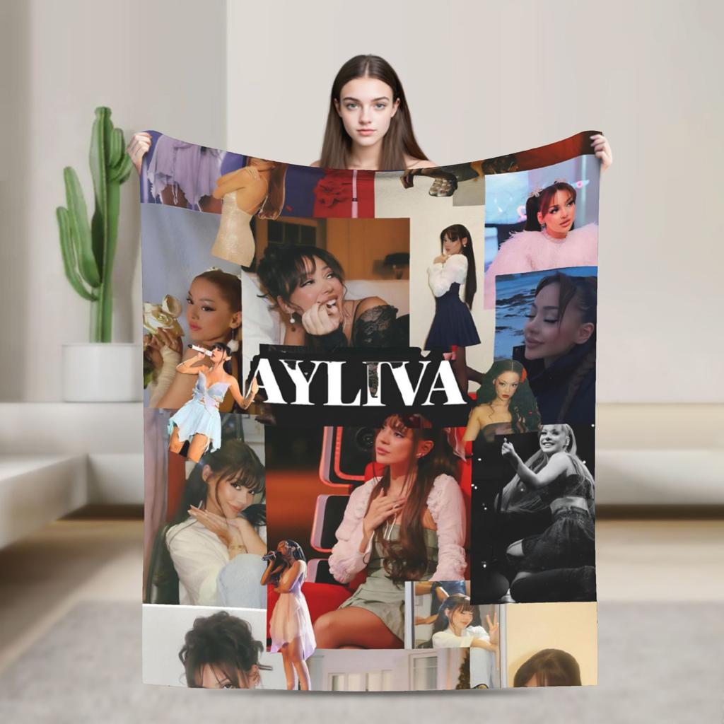 Ayliva Singer Tour 2025 Blanket Multi-size Super Soft Cozy  Throw Blankets for Couch Sofa and Bed