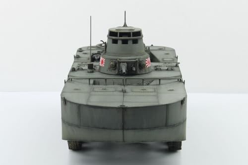PLATZ/MONO Dragon 1/35 Scale Tanks of the World 11 WWII Japanese Navy Type 2 Ka-Mi Seaborne Configuration (Late Float Type) Plastic Model MD011 (Tank)