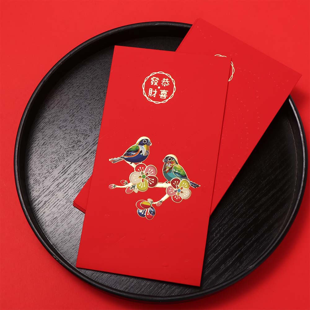6PCS Vintage Luck Money Envelopes Chinese Style Money Pocket New Year Red Envelope  Chinese New Year
