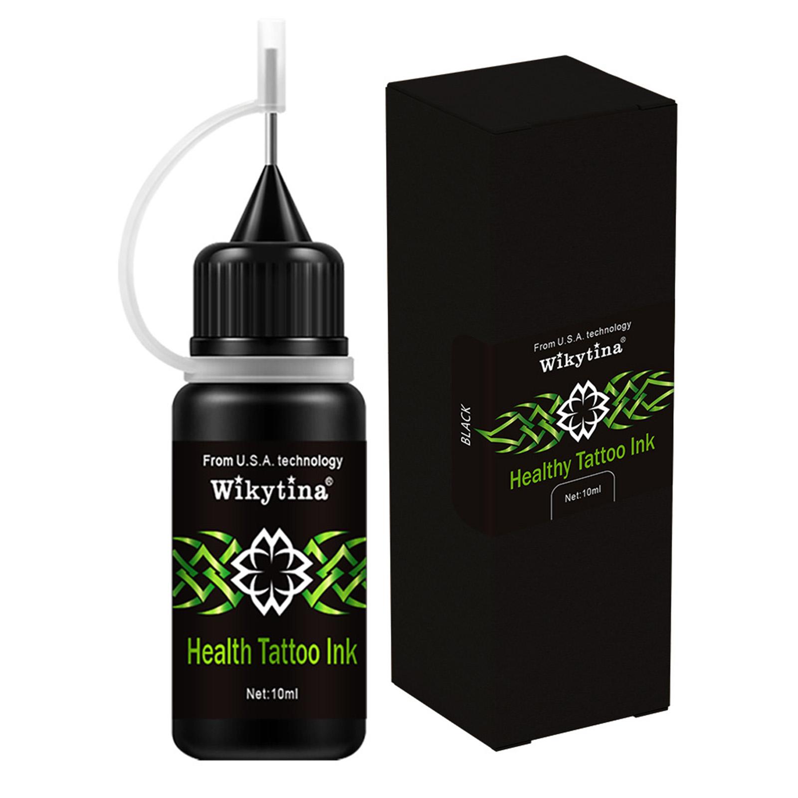 

10 мл временные чернила для татуировки, натуральные ингредиенты, тату-паста, водонепроницаемый крем для татуировки для тела