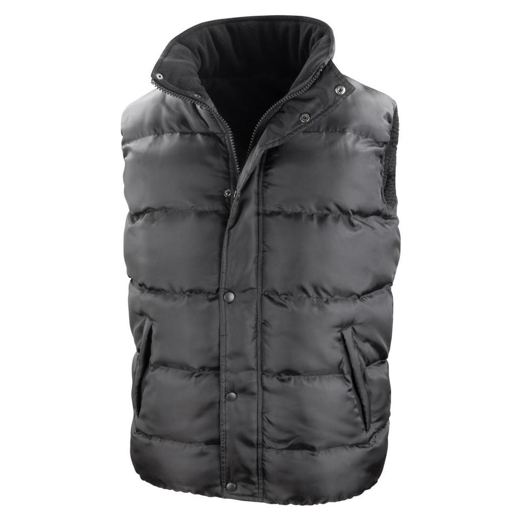 Result Mens Core Nova Lux Padded Fleece Lined Bodywarmer Jacket