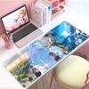 Beautiful Romantic Movie SSuzume Mouse Pad Large Thick Desk Pad Stitched Edges Gaming Mouse Mat For Pc