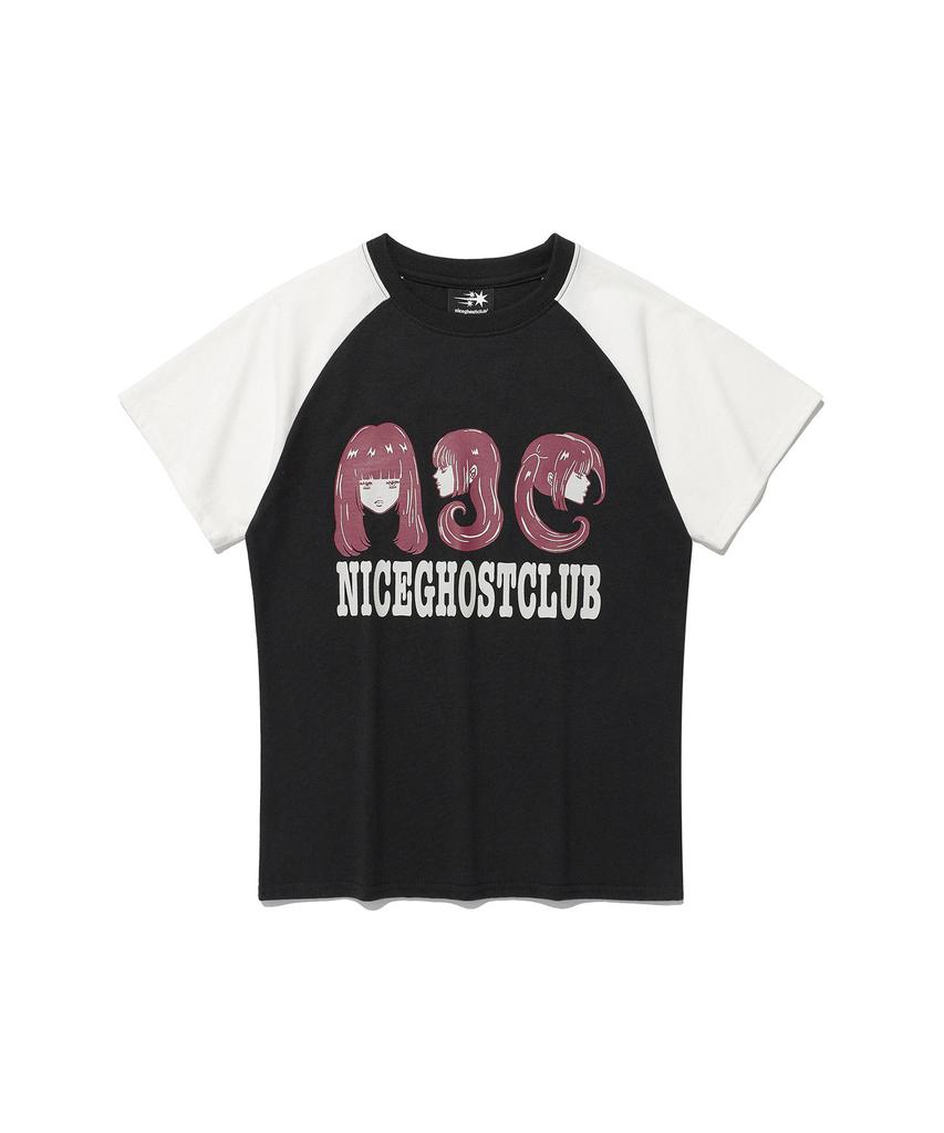 I Am% Delusional YK Baby Tee Cherrykitten Printed T-Shirt Short Sleeve Top