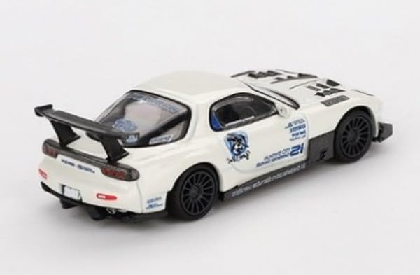 MINI GT Scale Mazda Ito Shokai Zero with RE Amemiya Finished Model 1/64 RX-7 (FD3S) (Right-Hand Drive) MGT00996-R