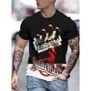 Sommer Herren 3D-Druck Fightwear ONE Championship Fight Team Uniform Fans Atmungsaktiv O-Ausschnitt Kurzarm Mann Kinder Freizeit-T-Shirt