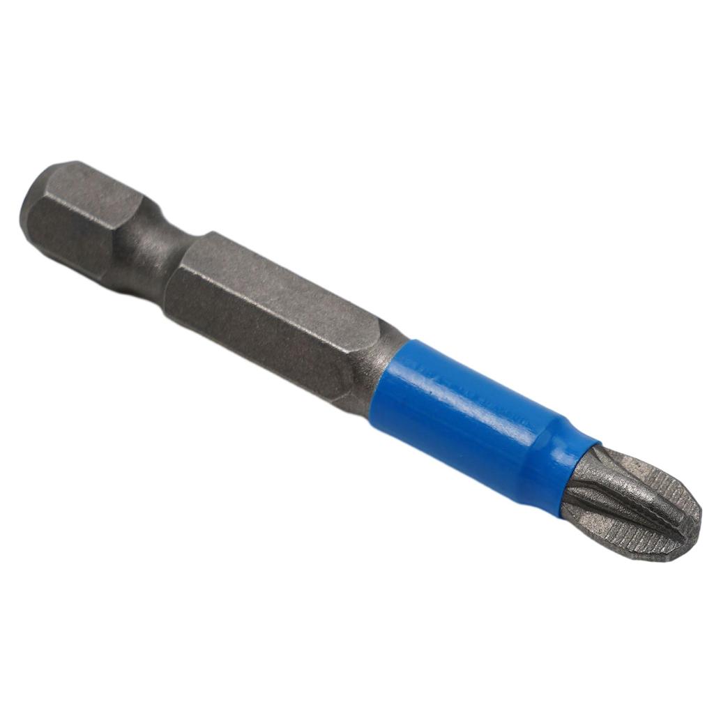 Screwdriver Bit 1pc 50mm Alloy Steel Hardness Magnetic