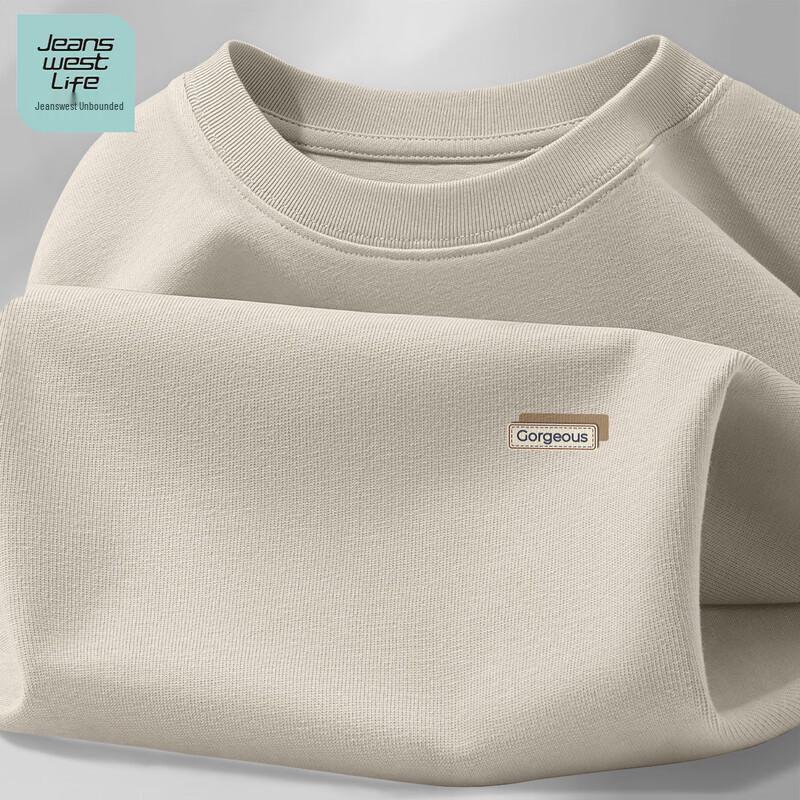 JEANSWEST LIFE Men's Pure Cotton Loose Fit T-Shirt