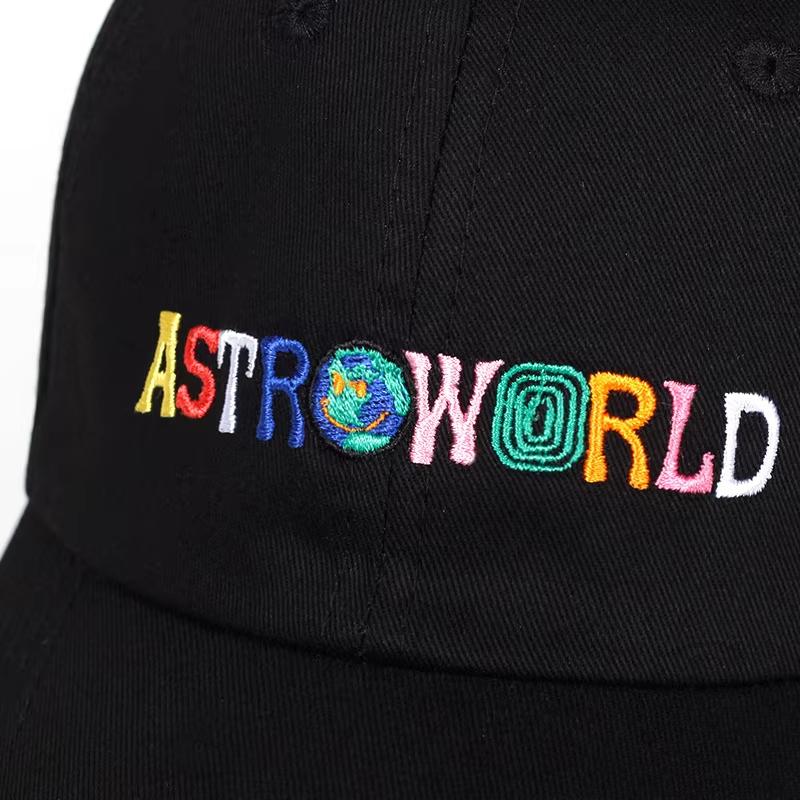Spring Summer Corduroy Baseball Caps Men Women Vintage ASTROWORLD Letter Embroidered Hat Unisex Adjustable Snapback Hip Hop Hats