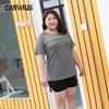 Plus Size Women's Sports Short-sleeved T-shirt Summer Quick-drying Sweat-absorbing Breathable Running Tops