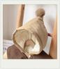 Fashionable Winter Warm Fleece-Lined Baby Girl Cotton Romper & Jacket