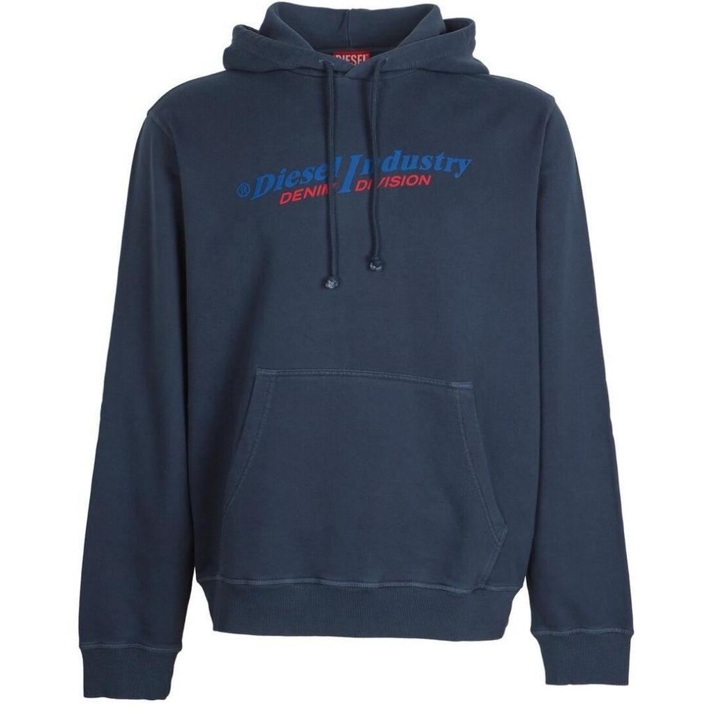 Diesel Mens Industry Denim Division Hoodie