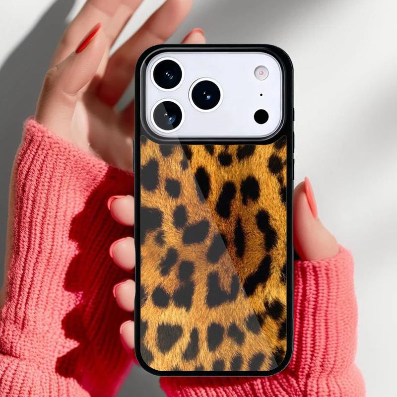 Wild Cat Cheetah Leopard Phone Case for iPhone 17 Air 16e 15 14 13 Pro Max Back Cover for 12 11 Pro Coque