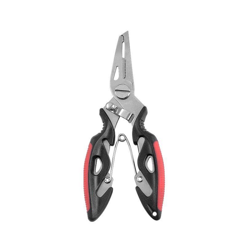 Multifunctional Stainless Steel Fishing Pliers: Hook Remover, Line Cutter, Fish Gripper