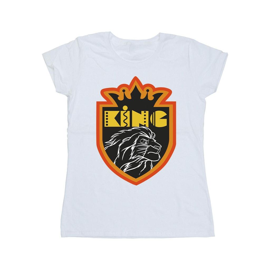 Disney Womens/Ladies The Lion King Crest Cotton T-Shirt