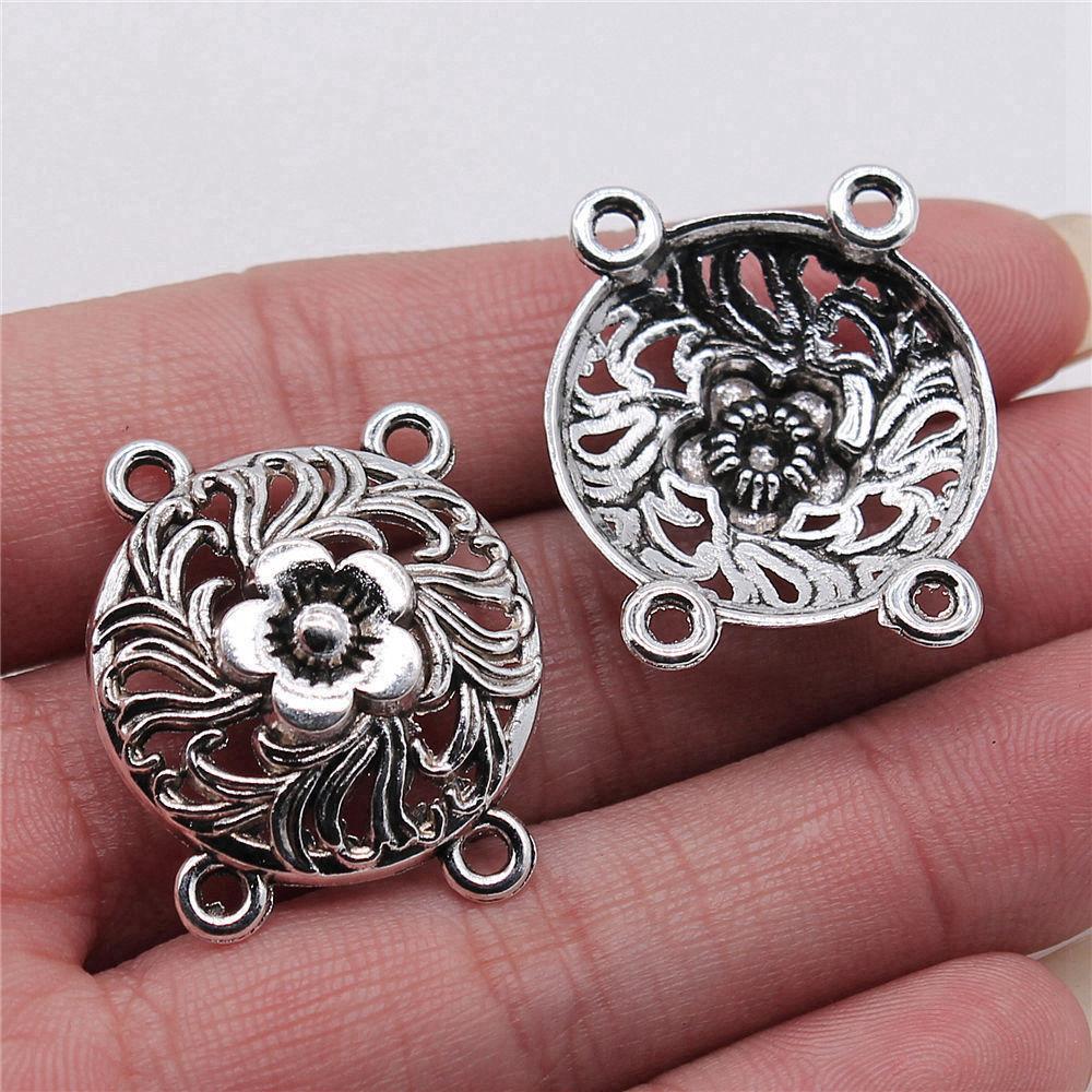 Four-Hole Necklace Connector Accessories Parts Women's Jewellery Bulk Boho Supplies