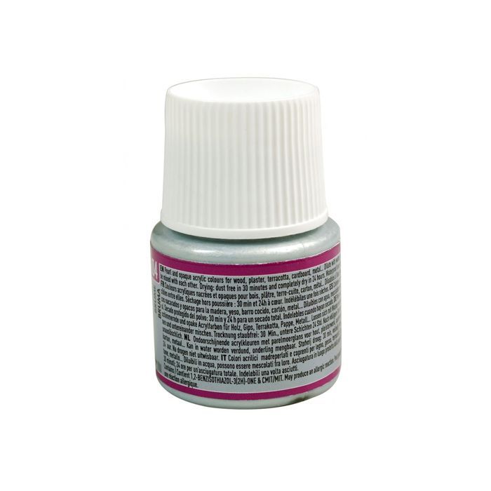 Peinture acrylique - Pébéo - P.BO Déco nacrée - 45ml - Nacré - Effet décoratif