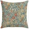 1Pc Strawberry Flower Pillow Cover Farmhouse Printed Pillowcase Suitable For Home And Office Decoration Single Sided Printing
