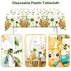 Dinosaur Birthday Disposable Tablecloth 1st Birthday Party Decoration Kids Baby Shower Jungle Dino Party Table Cover Supplies