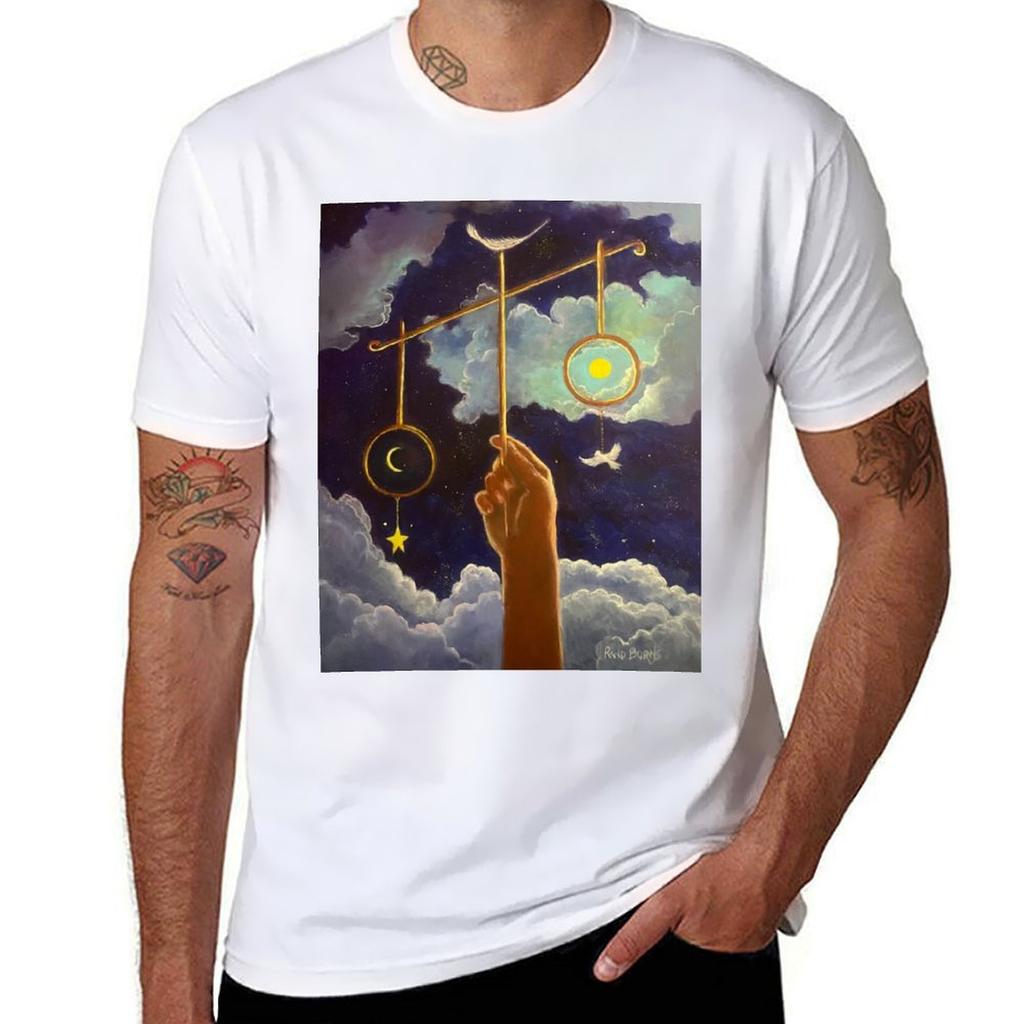 The Balance Of God Tshirt Minimalist Plain Crew Neck Tshirt