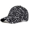Unisex Spider Graffiti Print Adjustable Hip Hop Baseball Hat Designer Hats Spring Autumn Outdoor Sport Travel for Women Men