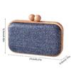 Straw Clutch Purses Women Summer Beach Straw Purse Woven Envelope Wallet Crossbody Shoulder Bag Evening Handbag Gifts