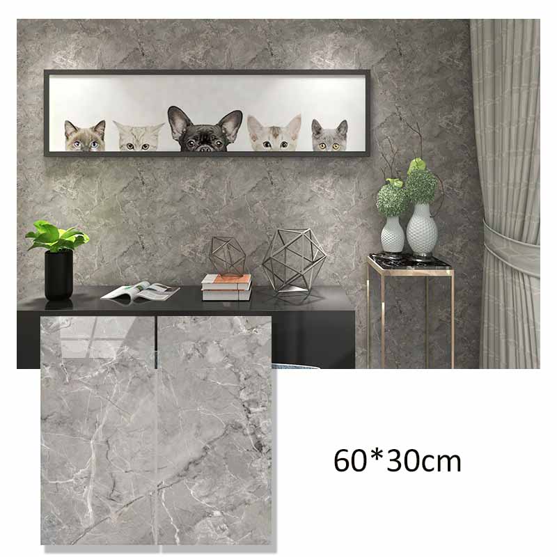 60*30cm Samoprzylepne Naklejki Ścienne Imitujące Płytki Pogrubiona Tapeta Dekoracja Ścienna Kuchnia Łazienka Sypialnia Renowacja