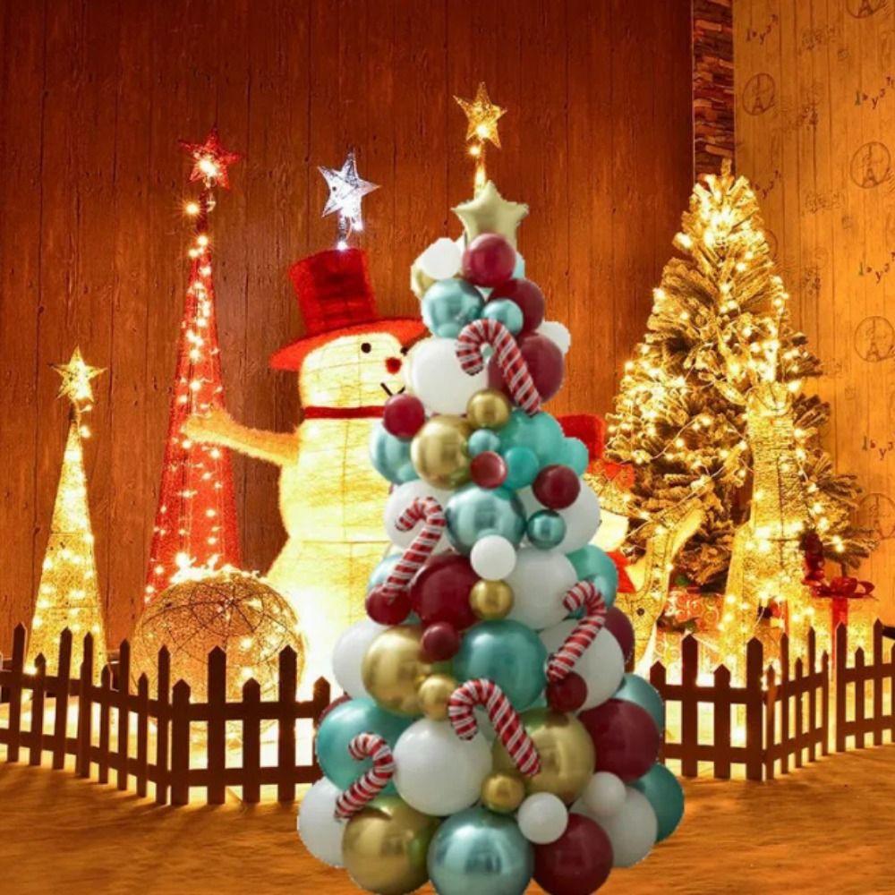 

Латексный Воздушный Шар Рождественская Елка Воздушный Шар Набор Декоративный Рождественский Латексный Воздушный Шар Комбинация Новый Год