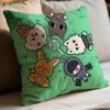 Cute A-Txt-Es Cartoon Pillow Case Pillows For Cover Home Decor Items Living Room Decoration Cushion Covers