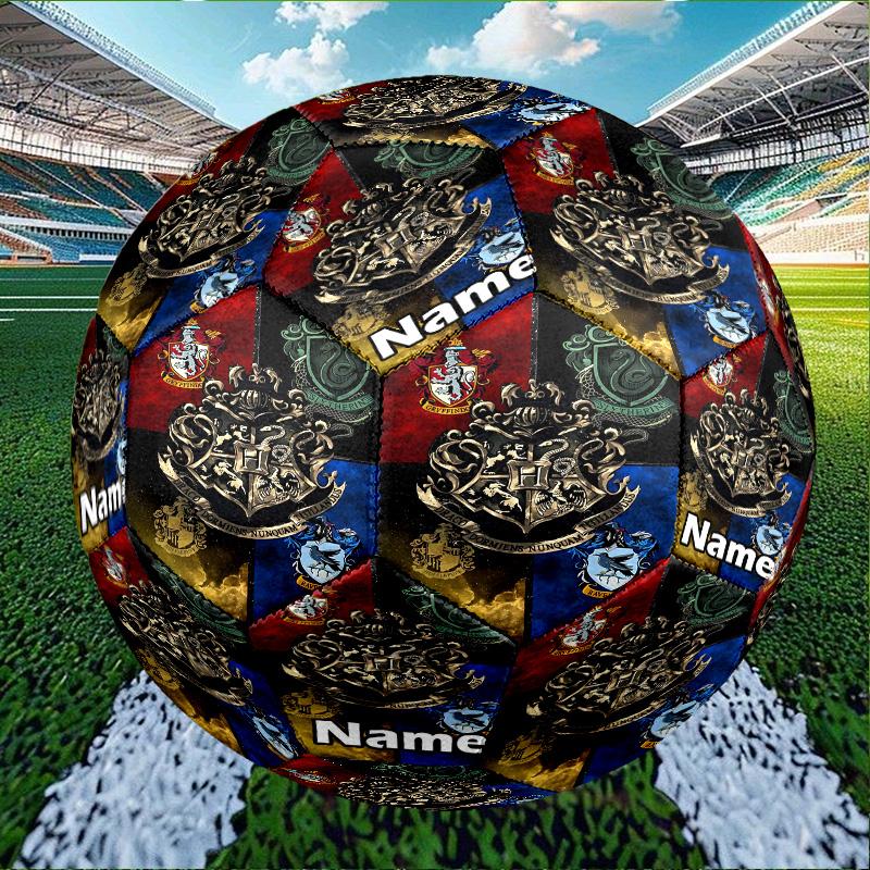 Custom Name Personalized Movie Potter-A Print Size 5 Soccer Ball Training & Match Football, for Team, Kicking, Gift for Football Enthusiasts